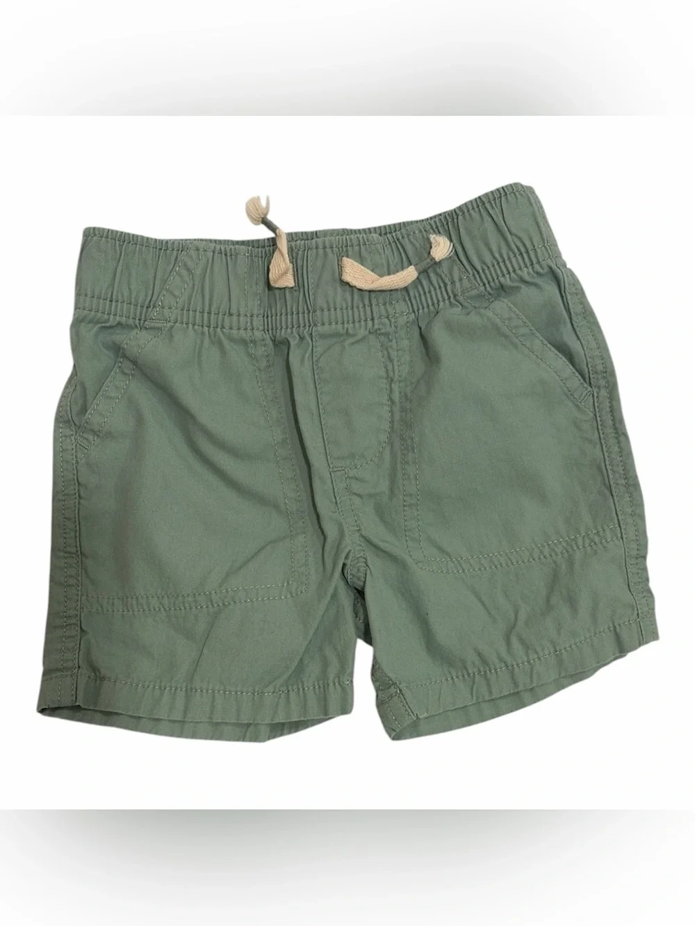 Garanimals Olive Drawstring Cargo Shorts